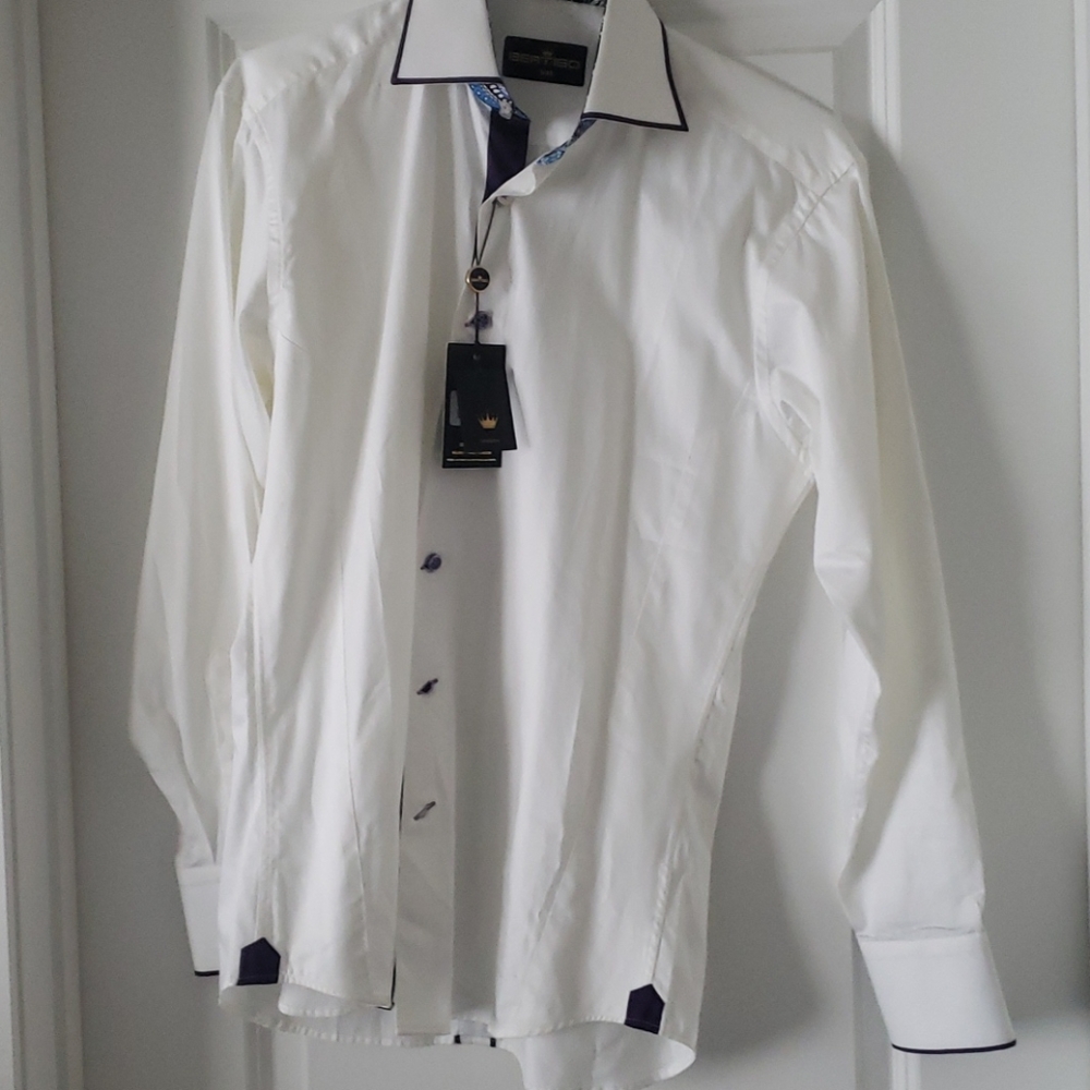Mens new with tag Bertigo dress shirt